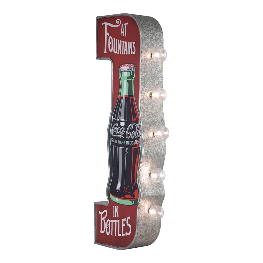 Amazon.co.jp: コカコーラ(Coca Cola) デザイン小物 赤 H:64.0cm